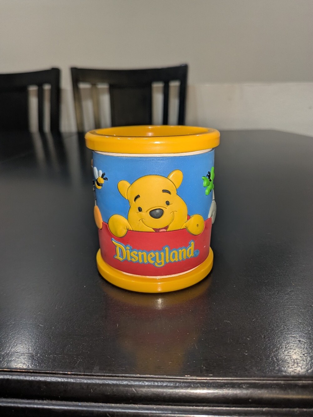Disneyland Winnie the Pooh and Friends 3D Plastic Rubber Mug
